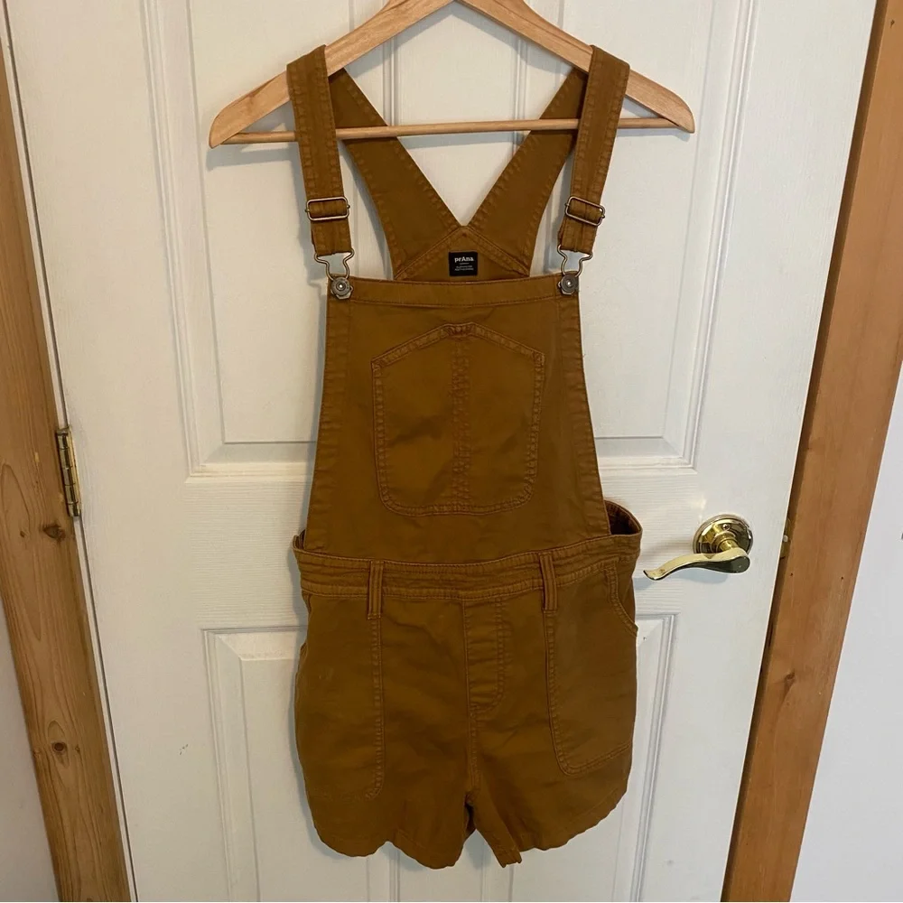 Prana Brown Shorteralls - Small - Picture 2 of 8